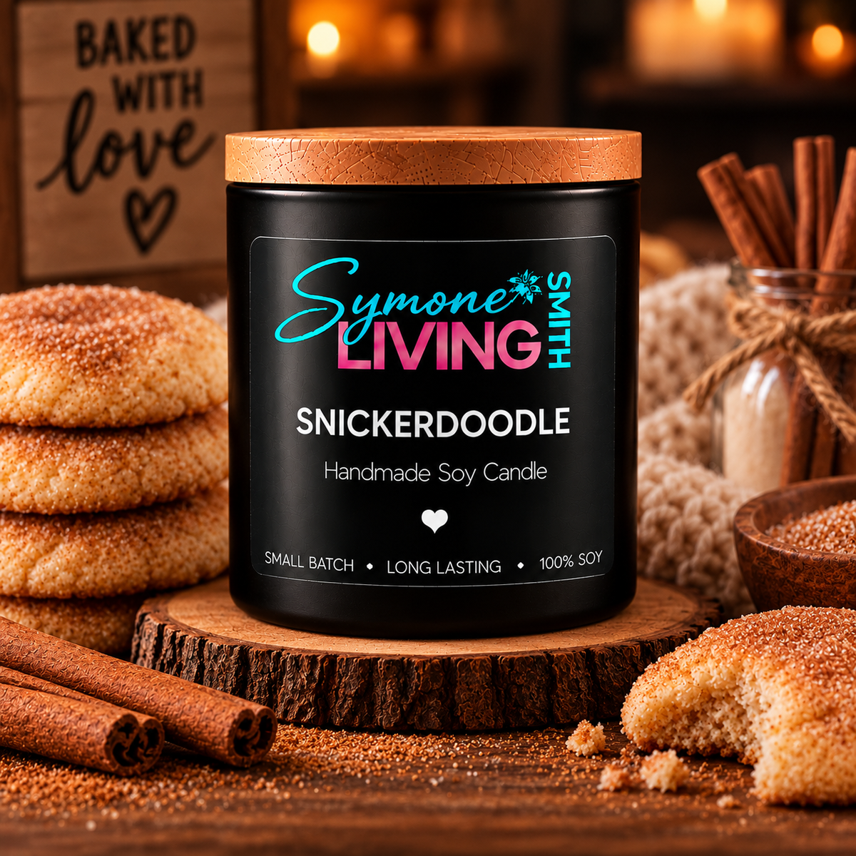 Snickerdoodle - Soy Candle
