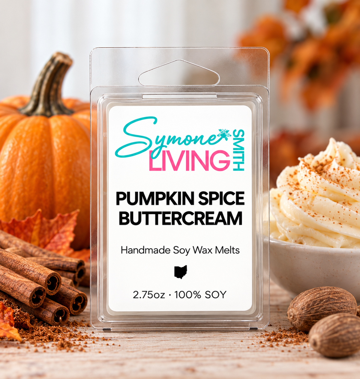 Pumpkin Spice Butter Cream - Soy Wax Melts
