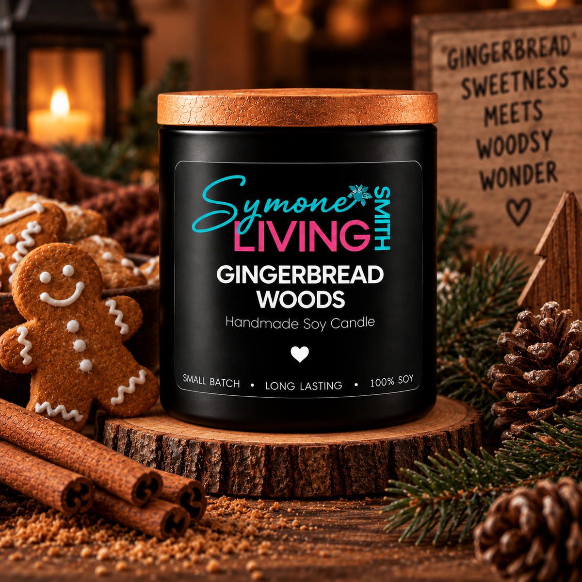 Gingerbread Woods - Soy Candle